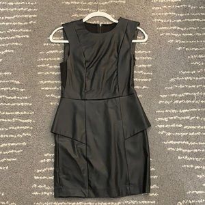 BCBG Generation Leather Dress